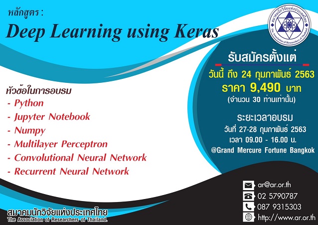 Deep Learning using Keras